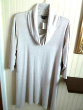 HH. ROBERT LOUIS LADIES SIZE 2X KNIT DRESS TAN NWT