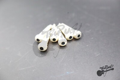 Takamine Bridge Pin Strings Ivory Black Dot Acoustic Electric Guitar ...