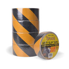 Non Slip Hazard Tape, Black and Yellow Safety Tape, anti Slip Caution Tape Roll,