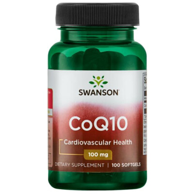 Swanson, CoQ10, 100mg, 100 Softgels