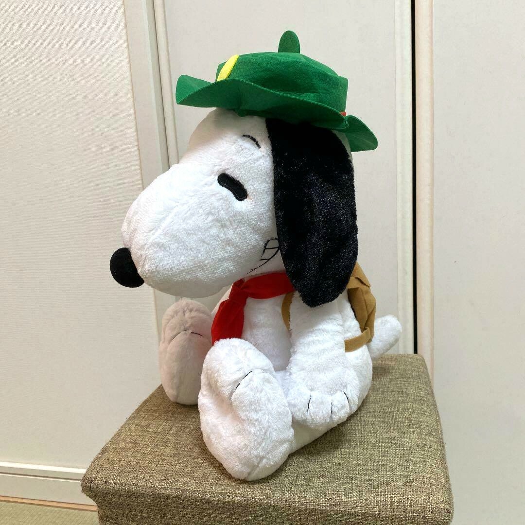 anoopy出品 RARE PEANUTS SNOOPY Mega BIG Plush doll Beagle scout ver