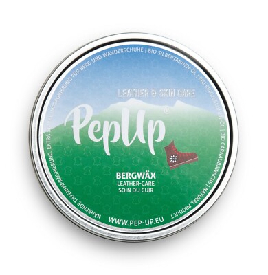 Pep*UP BERGWÄX 100 g | Imprägnierung Wanderschuhe | Shoe Wax Eco | Schuhwachs
