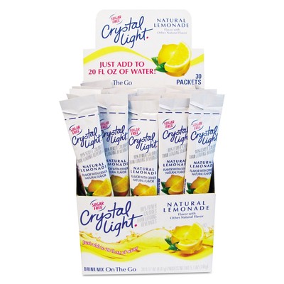 Crystal Light Products Crystal Light-Flavored Drink Mix Lemonade 30 8-oz. Pac...