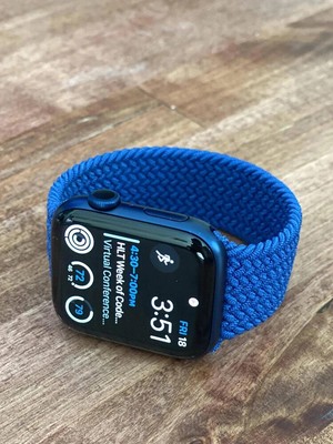 Braided Solo Loop For Apple watch Band 44mm 45mm 42mm 40mm 38mm 41mm Ultra 49mm 