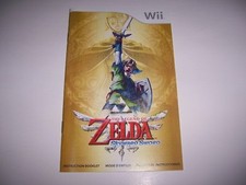 The Legend of Zelda Skyward Sword Instruction Book Booklet Manual Nintendo Wii