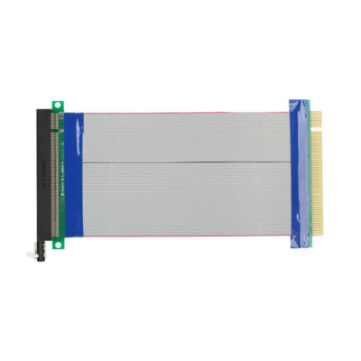 PCI-E Express 16X-16X Slot Riser Card Extender Ribbon Flexible Extension Cable