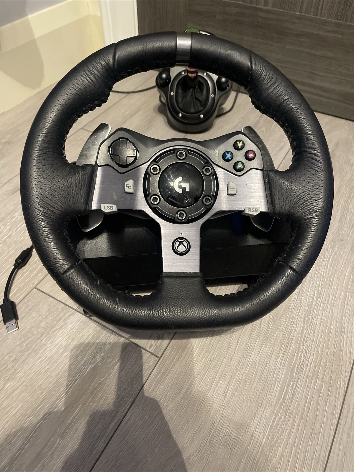 logitech g920 steering wheel and shifter eBay