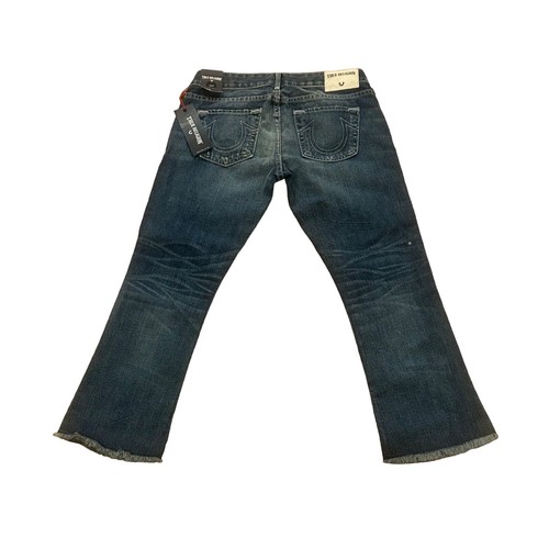 Women's TRUE RELIGION World Tour Jeans Size 28 Blue vintage (hh78
