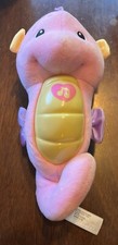 Fisher Price Soothe and Glow Seahorse Pink Baby Nursery Lullaby Bedtime Toy