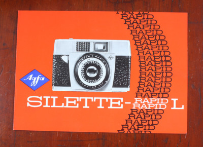 AGFA SILETTE RAPID L SALES BROCHURE D73-675/20827/Ca 146, IN GERMAN/cks/196862