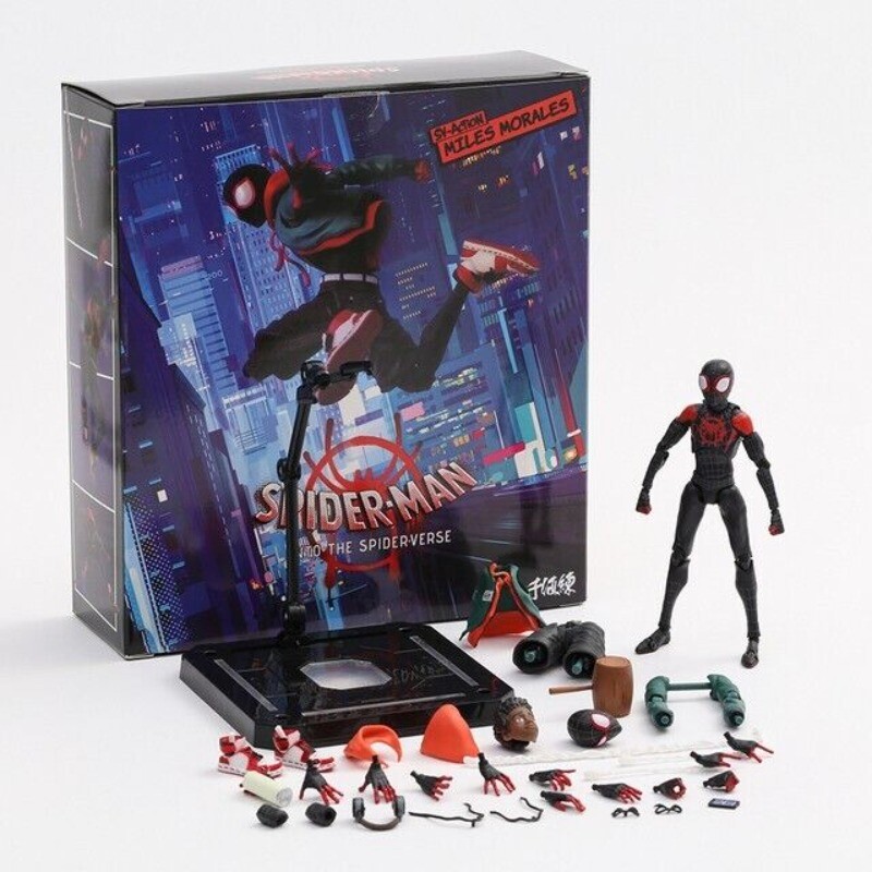 6'' Spider-Man Into The Spider-Verse Miles Action Figure SV-Action