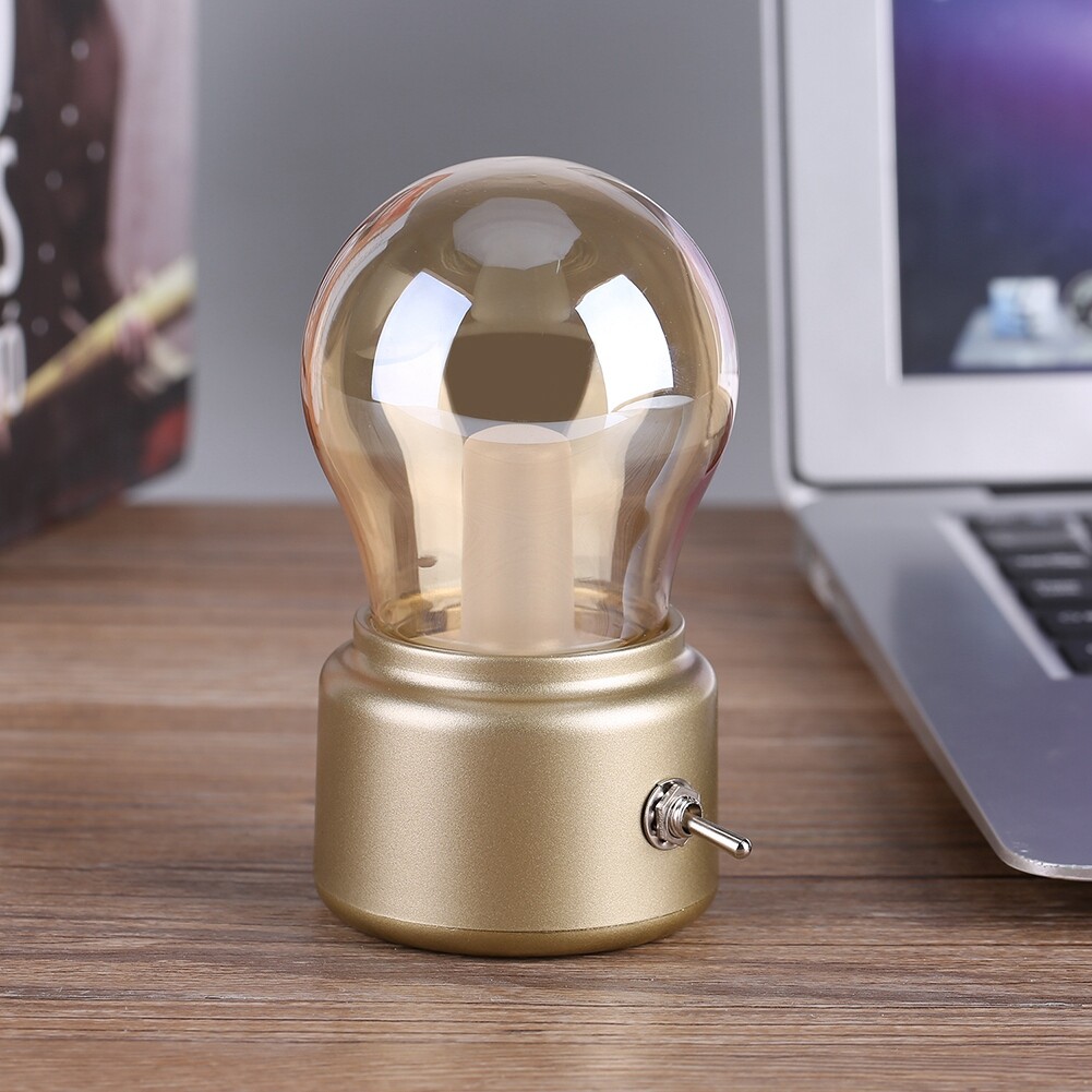 Creative Retro LED Night Light USB Rechargeable Night Light eBay