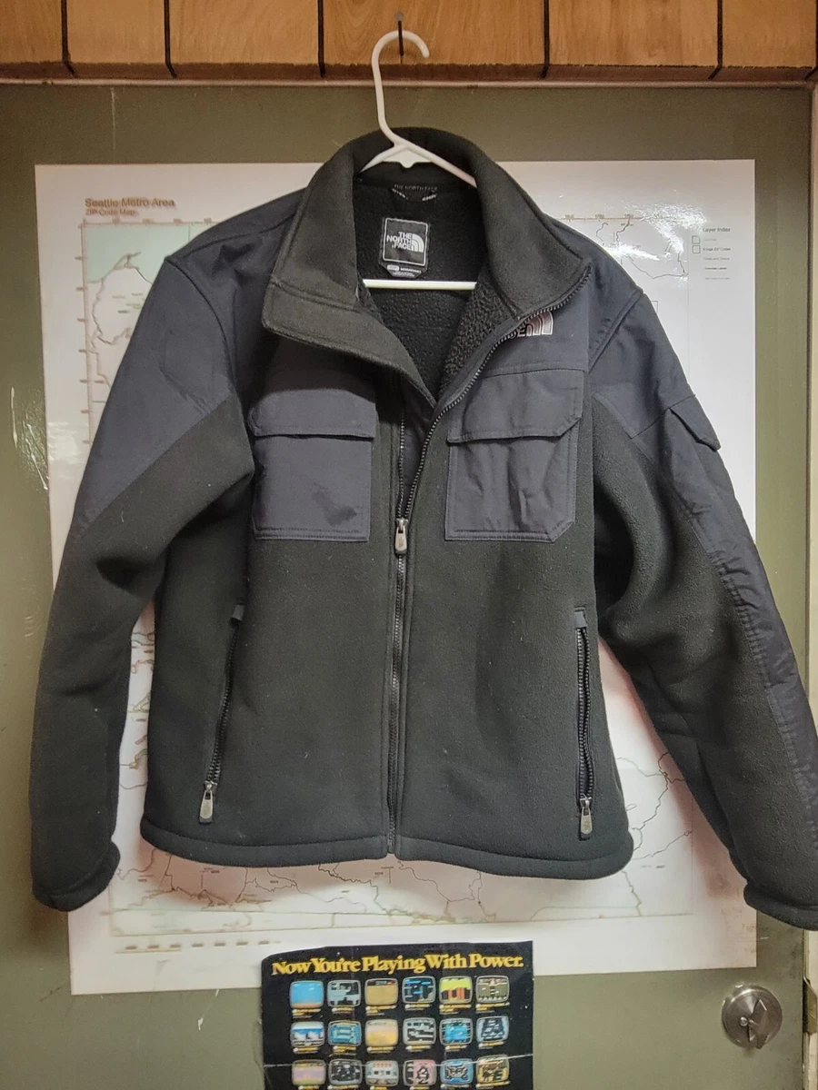Men's The North Face Heavy Fleece/Canvas Jacket Coat •Size mens Small | eBay