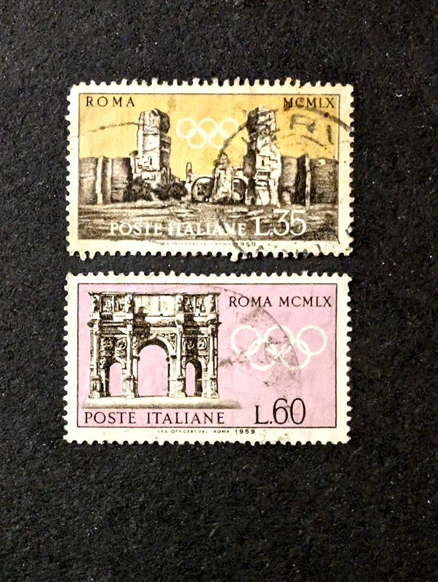 Olympia Sommer-Sportmarken Rom Italia 1960  Briefmarke Stamp Timbre Sello used