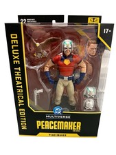 Mcfarlane DC Deluxe Theatrical Edition   PEACEMAKER 7inch FIGURE SHIPS NOW