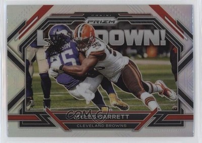 2022 Panini Prizm Lockdown! Silver Prizm Myles Garrett #L-3 17ok
