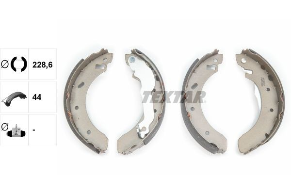 Textar Bremsbackensatz 91046100 FüR Ford-image