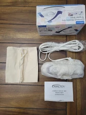 Perfection Compact Steam/Dry Travel Iron Collapsible Handle Travel Pouch NEW