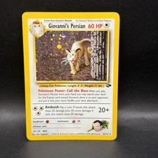 Pokémon TCG Giovanni's Persian 8/132 Gym Challenge Holo Rare Unlimited on eBay