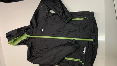 Trespass  Inkpak Small Black And green Rain Jacket
