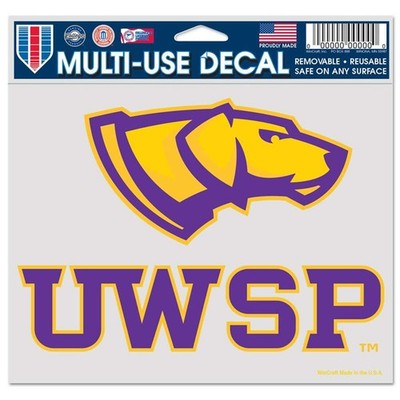 Wisconsin-Stevens Point Pointers Ultra Decal 4.5'' x 6''