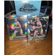 Panini Prizm WNBA Skylar Diggins Seattle Storm #123 2-Card Lot 2025 Silver/ice