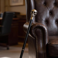 Skull walking cane, Skull walking staff,Gothic walking cane,Cosplay walking stic