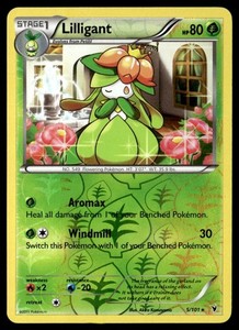 2011 Black & White - Noble Victories Lilligant reverse holo #5