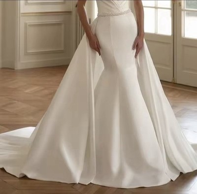 Skirt Cape / Extension For Wedding Dress Or White Dress size 6