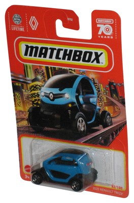 Matchbox 70 Years Blue 2022 Renault Twizy (2022) Mattel Toy Car 82/100