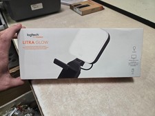 SEALED Logitech - Litra Glow Premium LED Streaming Light with TrueSoft