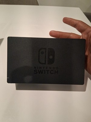 Genuine OEM Nintendo Switch TV Dock Station Only Black HAC-007 Tested Working