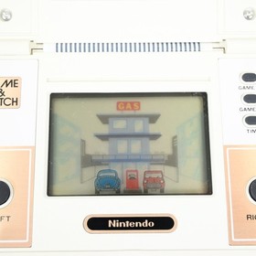 Nintendo Game & Watch Oil Panic OP-51 Multi Screen CIB Vintage Handheld Tested