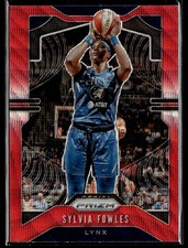 Sylvia Fowles 2020-21 Panini Prizm WNBA Red Wave A #63 Minnesota Lynx