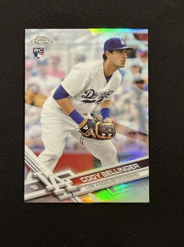 2017 Topps Chrome - Cody Bellinger #79 Refractor (RC) Dodgers