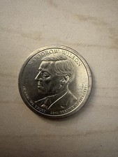 Woodrow Wilson Presidential $1 Coin United States of America Uncertified