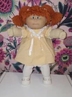 Vintage Jesmar Cabbage Patch Kids Doll Headmold 1 Red head Poodle