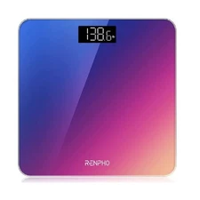 RENPHO BG260R Highly Accurate Digital Body Weight Scale, 400 lb, Gradient