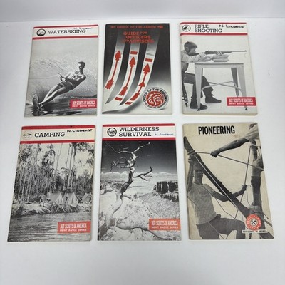 Vintage Boy Scouts of America ~ Merit Badge Series Booklets (Lot of 6)