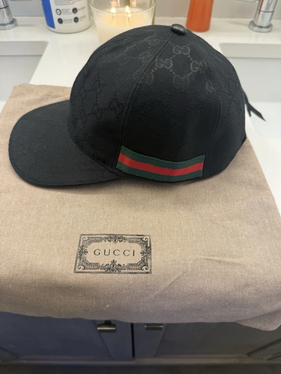 Gucci Size M Black Hats for Men for sale | eBay