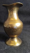 Vase, Messing, modern, 16cm&times;8cm, gebraucht