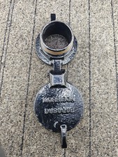 Morrison: Lockable Hinge Fill Cap 2inch MNPT - Power-Coated Black Cast Iron