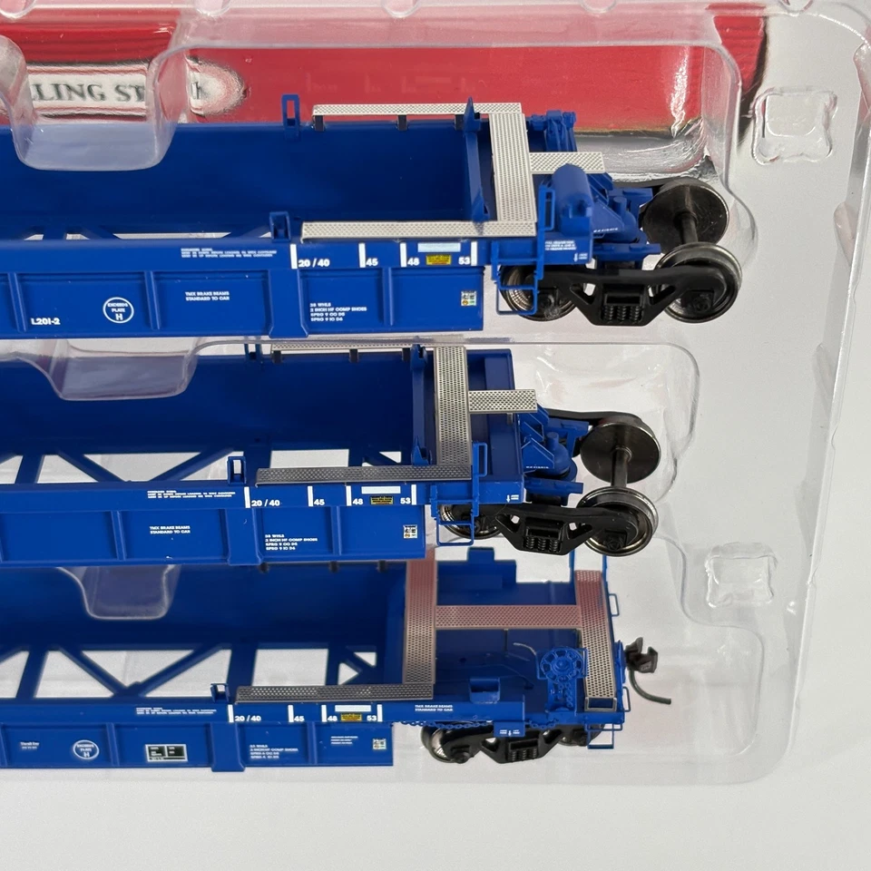 HO Atlas 20001268 Pacer Stack Train 53' Thrall Articulated Well Car #5571 - Image 2 of 4