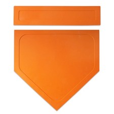 2 St&uuml;ck Homeplate mit Pitcher-Platte tragbar f&uuml;r Training, Garten