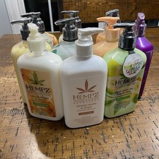 Hempz Pure Herbal Extract Lotion Lot Of 10 Full Size Sealed See Pics For Details