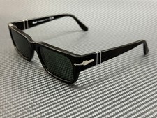 PERSOL PO3347S 95 31 Black Green Unisex 55 mm Sunglasses