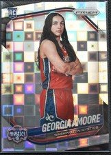 2025 WNBA PRIZM - GEORGIA AMOORE  SILVER PANDORA 103 MYSTICS