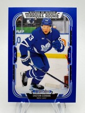 2025-26 O-Pee-Chee Hockey EASTON COWAN Marquee Rookie Blue Border #590