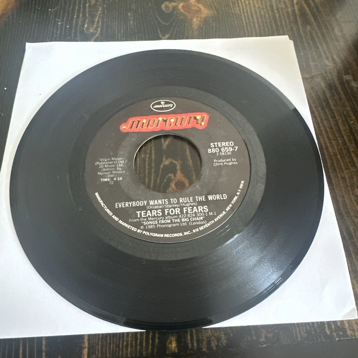 Tears for Fears Single Vinyl Records for sale | eBay