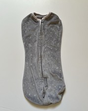 SwaddleMe Baby Newborn Infant Swaddle Me Gray Stars Size Newborn